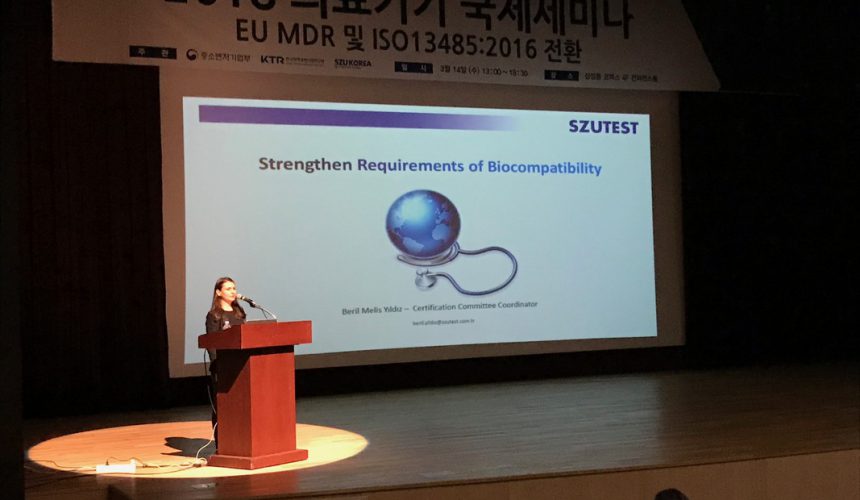 Szutest Güney Kore Medikal Cihaz Üreticilerini Bilgilendirdi