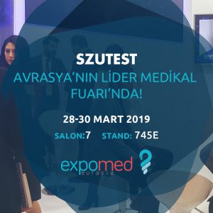 Szutest İstanbul Expomed Eurasia Fuarı’nda