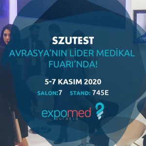 SZUTEST Expomed İstanbul Fuarı’nda