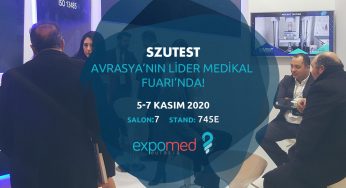 SZUTEST Expomed İstanbul Fuarı’nda