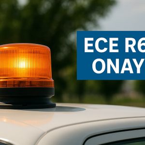 ECE R65 Motorlu Taşıtların Özel İkaz Lambaları için Zorunlu Sertifika
